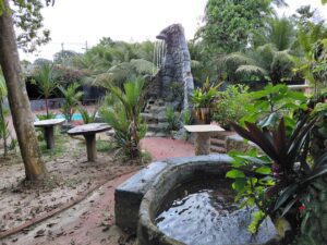 Espaço de atendimento do Coisas da Chácara