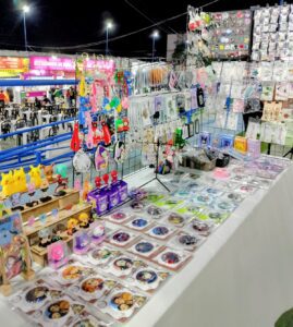 Stand da Loja Sticker no Parque do Ingá em Manacapuru