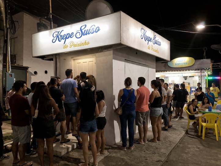 Krepe do Peixinho: de uma ideia vista na televisão à permanência no comércio de Manacapuru desde 1994