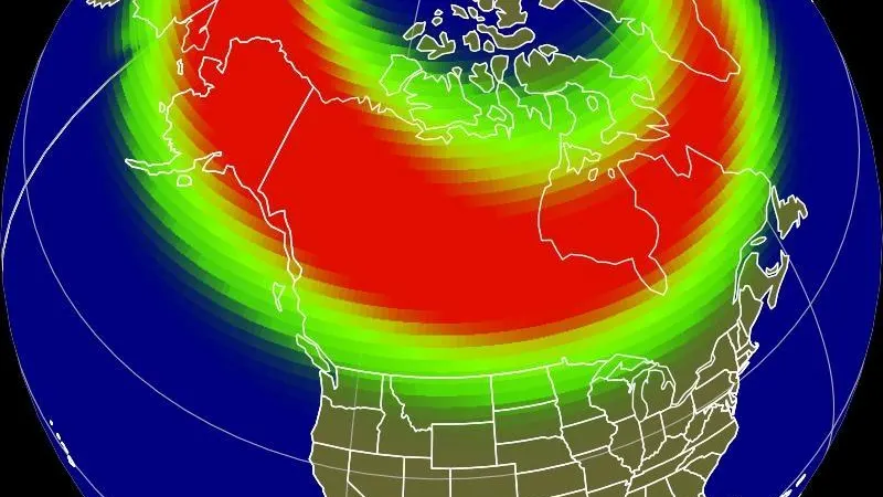 Alerta de Auroras: 10 Estados dos EUA na Zona de Visibilidade na Sexta-feira