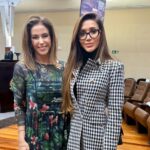 Tayane Dalazen prestigia posse da Ministra Morgana de Almeida, do TST, na Academia Brasileira de Direito do Trabalho