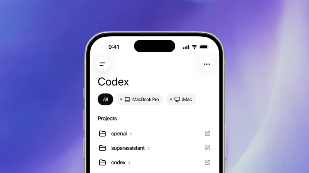 OpenAI anuncia que Codex estará disponível em smartphones