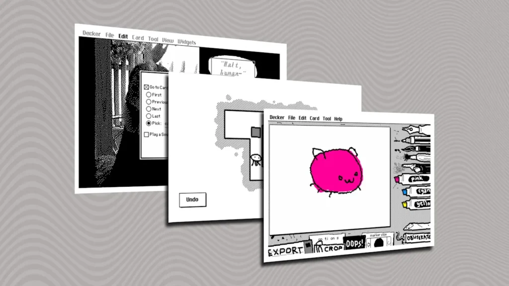 Decker traz de volta o estilo interativo do HyperCard em app gratuito