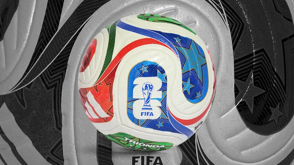 Adidas apresenta a Trionda, nova bola da Copa do Mundo de 2026, que passa por testes aerodinâmicos