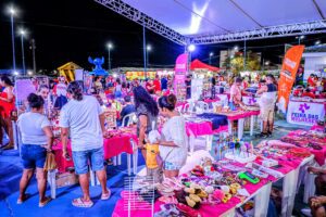 Feira das Mulheres Empreendedoras durante o 94º aniversário de Manacapuru