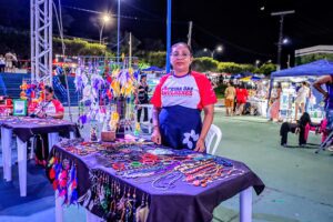 Feira das Mulheres Empreendedoras durante o 94º aniversário de Manacapuru