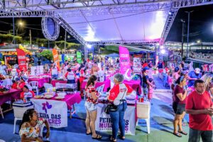 Feira das Mulheres Empreendedoras durante o 94º aniversário de Manacapuru