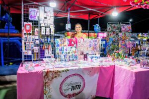 Feira das Mulheres Empreendedoras durante o 94º aniversário de Manacapuru