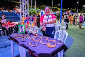 Feira das Mulheres Empreendedoras durante o 94º aniversário de Manacapuru